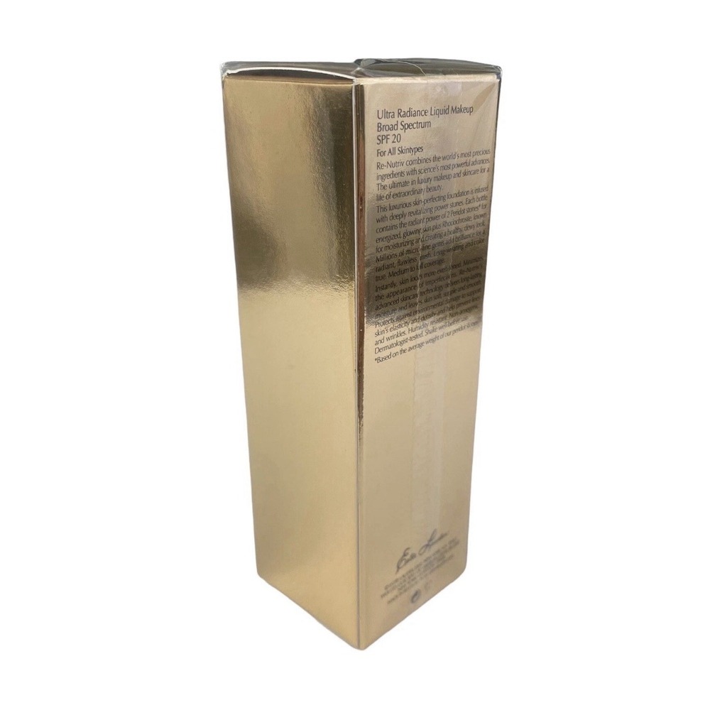 Estee Lauder Re-Nutriv Ultra Radiance Liquid Makeup SPF 20 1 oz  Espresso NIB - Picture 7 of 7